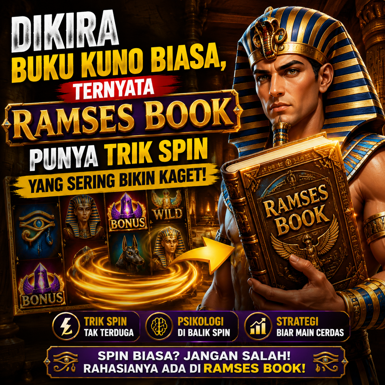 Dikira Buku Kuno Biasa, Ternyata Ramses Book Punya Trik Spin yang Sering Bikin Kaget