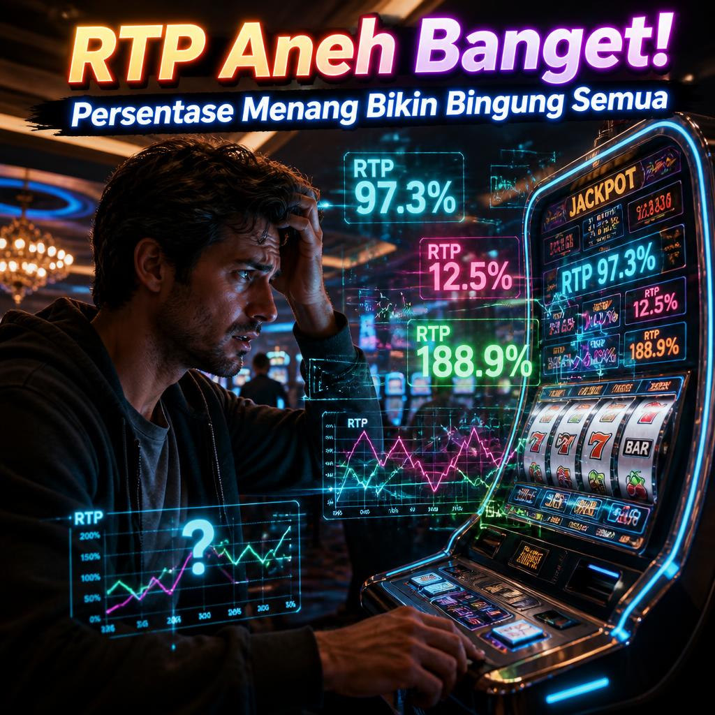 RTP Aneh Banget di Slot Ini, Persentase Menang Bikin Bingung Semua