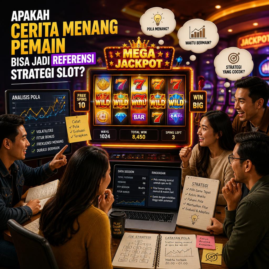 Apakah Cerita Menang Pemain Bisa jadi Referensi Strategi Slot?
