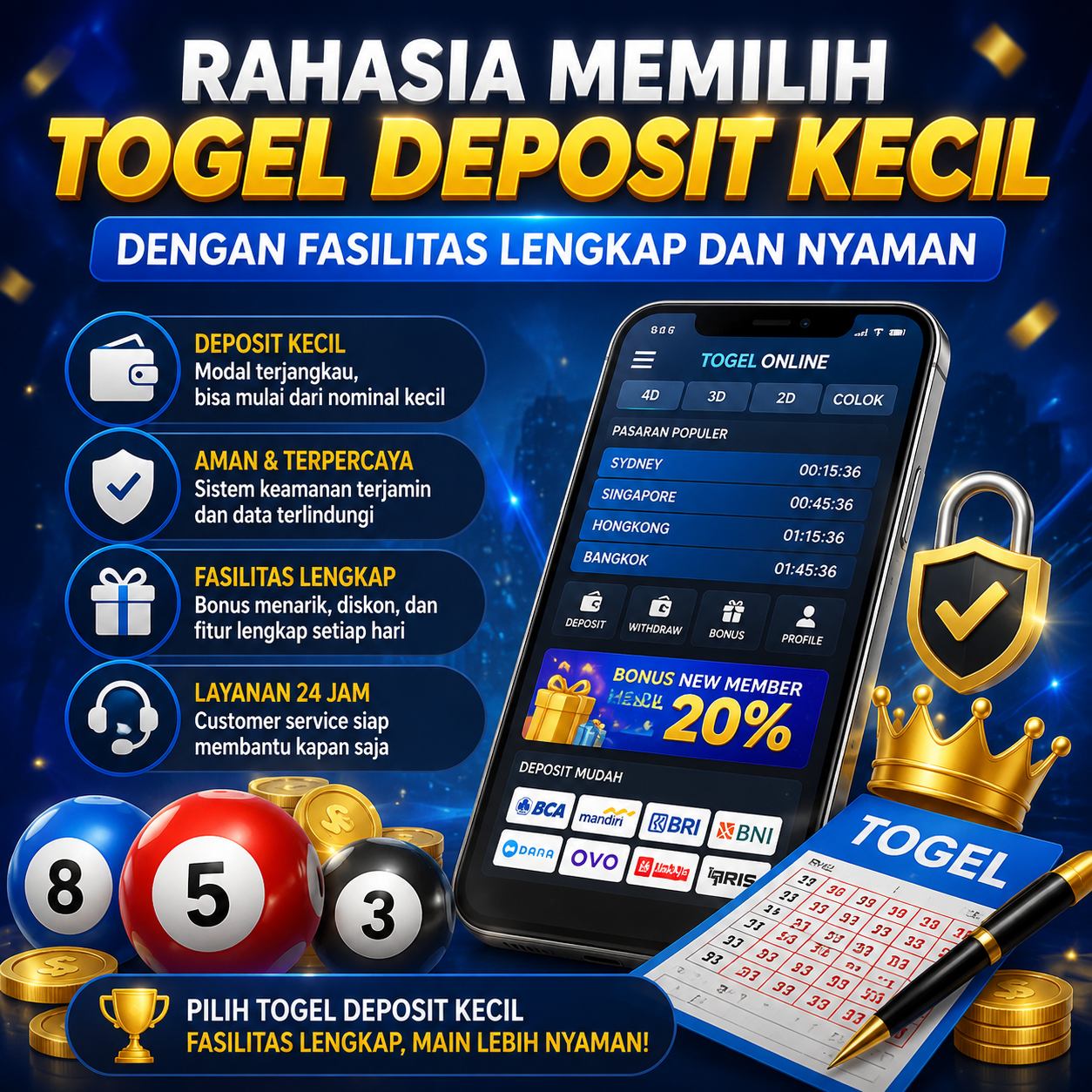 togel deposit kecil