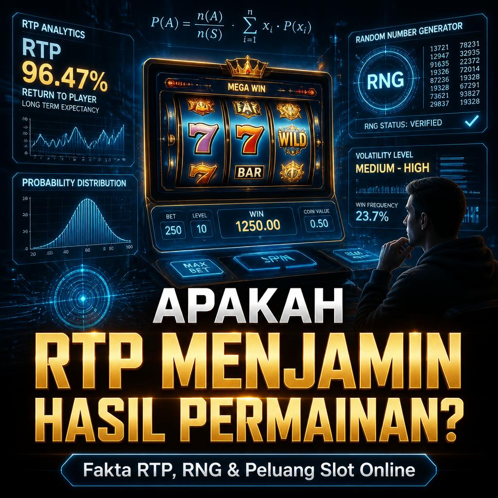 Apakah RTP Menjamin Hasil Permainan? Fakta Penting Slot Online