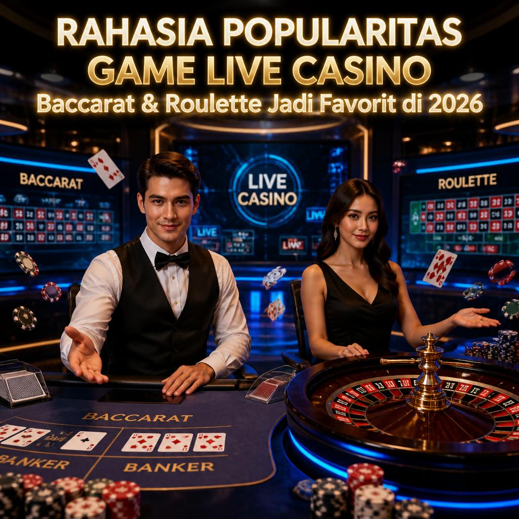 Rahasia Popularitas Game Live Baccarat dan Live Roulette di Tahun 2026